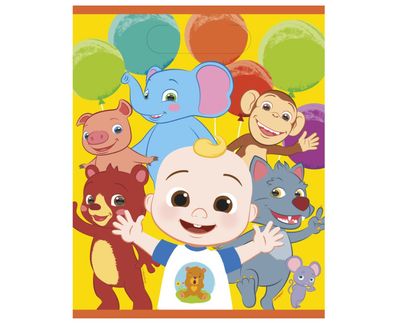 Cocomelon Plastic Loot Bags 8ct