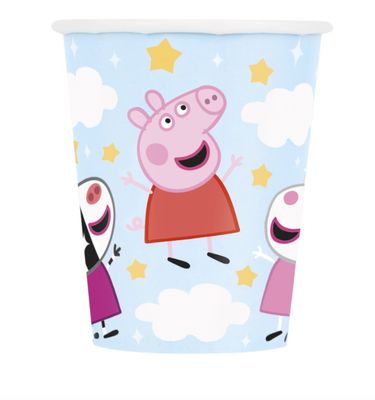 Peppa Pig 9oz Paper Cups  8ct