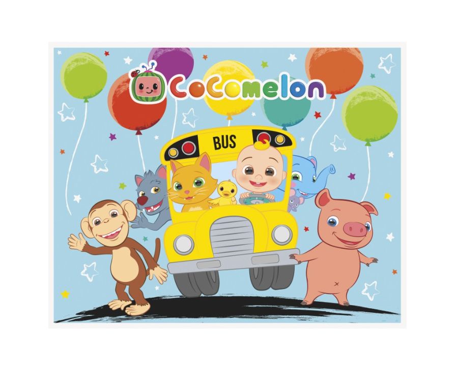 Cocomelon Photo Booth Backdrop  60x48"