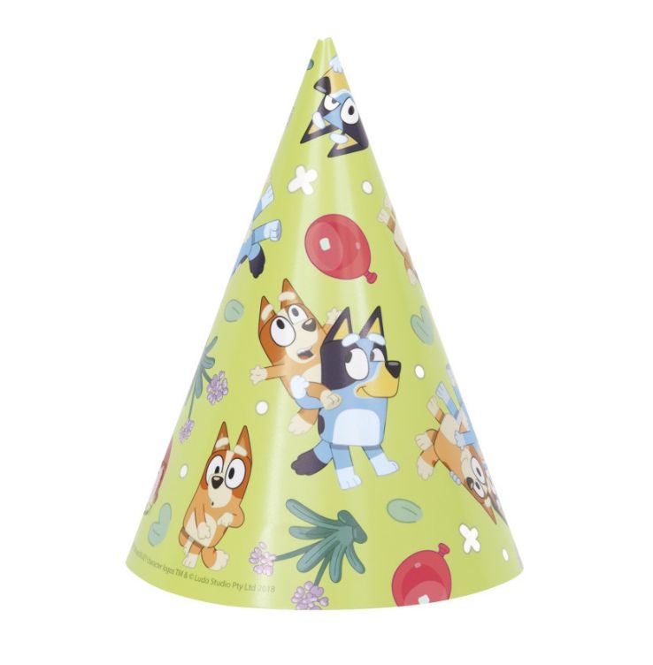 Bluey Party Hats  8ct