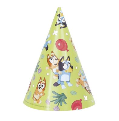 Bluey Party Hats  8ct