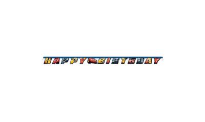 Disney Cars 3 Movie Large Jointed Banner