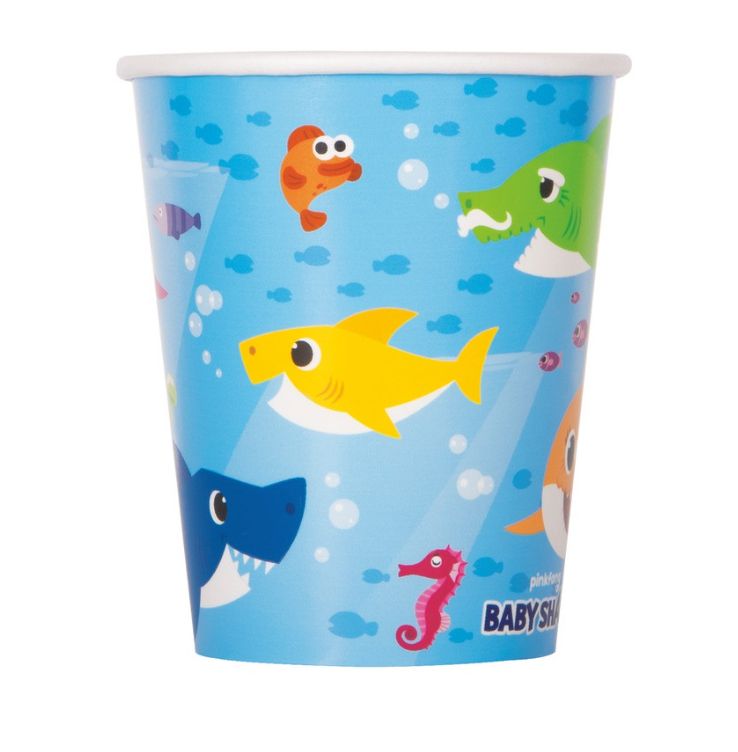 Baby Shark 9oz Paper Cups  8ct