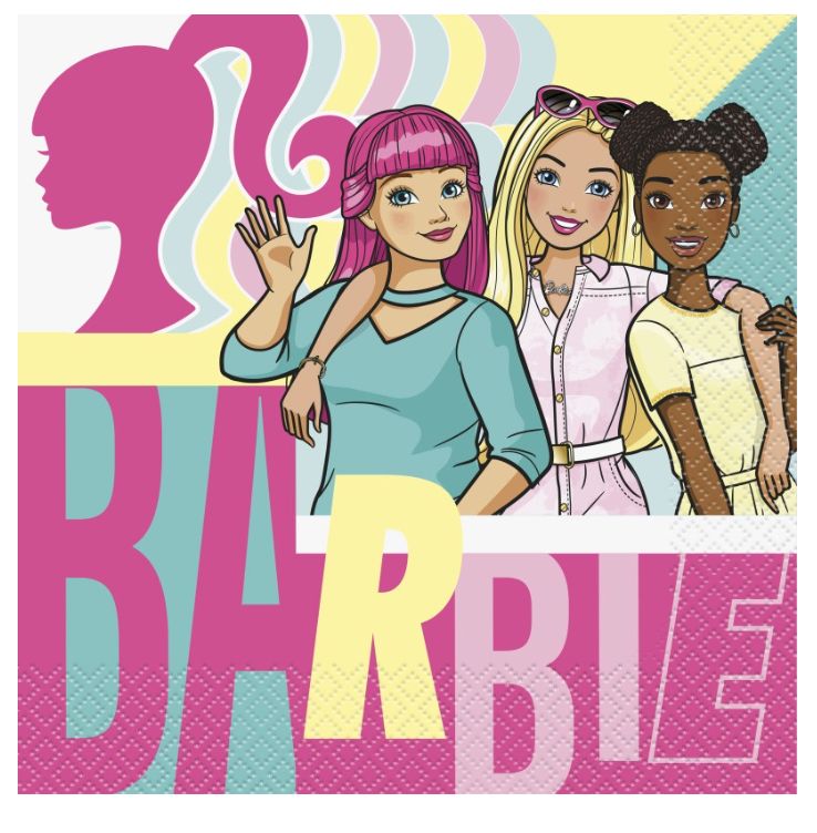 Barbie Luncheon Napkins  16ct
