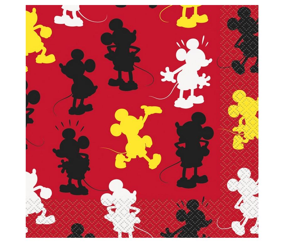 Disney Mickey Mouse Luncheon Napkins  16ct