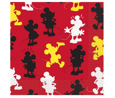 Disney Mickey Mouse Luncheon Napkins  16ct