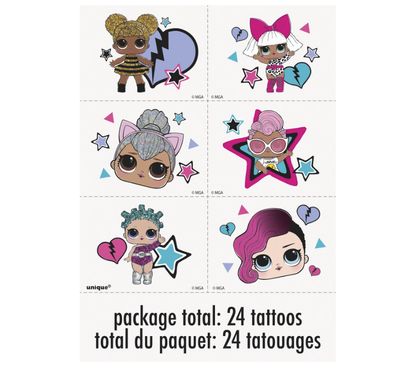LOL Surprise Tattoos 24ct