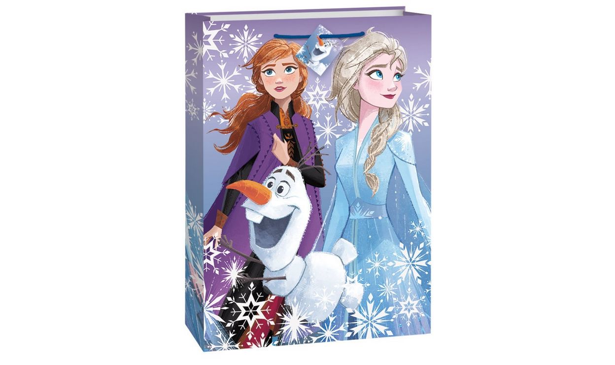 Disney Frozen 2 Jumbo Gift Bag  (13.75" x 22.25")
