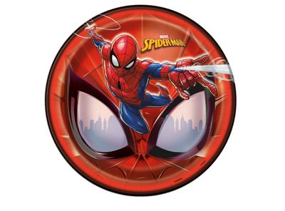 Spider-Man Round 9 Dinner Plates  8ct"