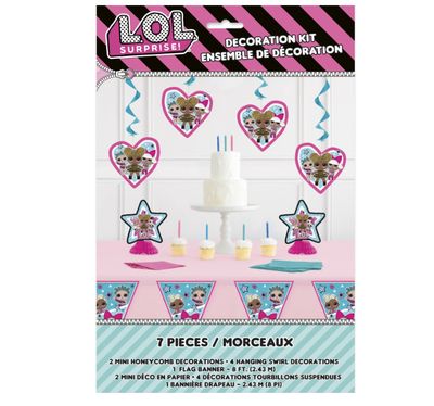 LOL Surprise Decor Kit 7pc
