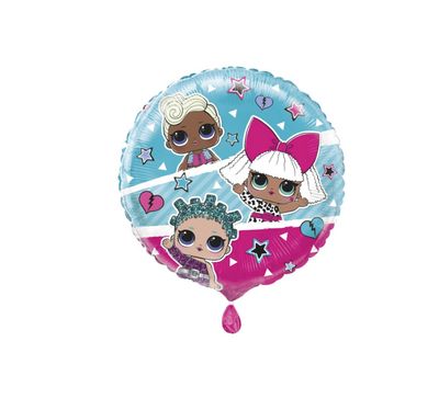LOL Surprise Round Foil Balloon 18 "