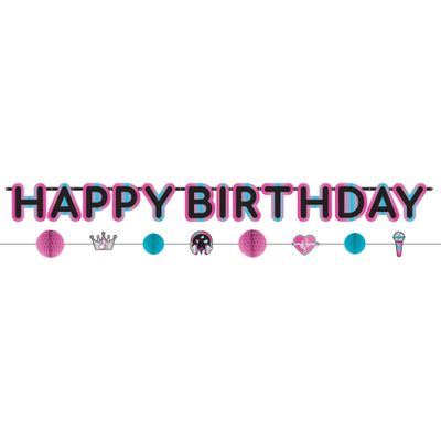 Internet Famous Birthday Cardstock Banners, 2ct