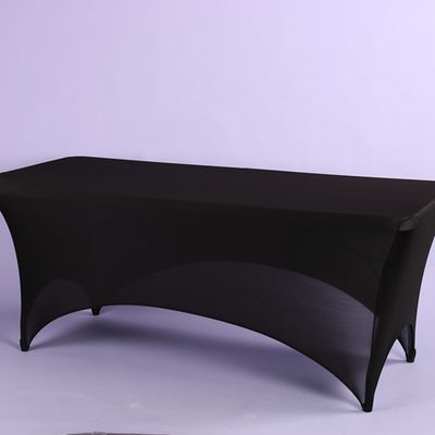 SPANDEX 8' RECTANGLE TABLE COVER, 1 PC/BAG