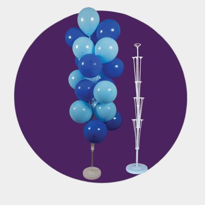 64" 19-BALLOON CLUSTER STAND, 1 SET PACK