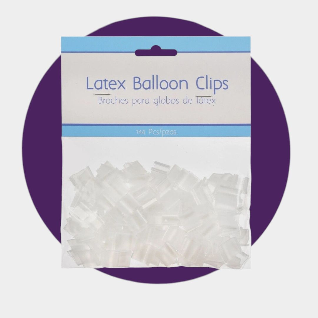 Latex Balloon Clips, 144ct