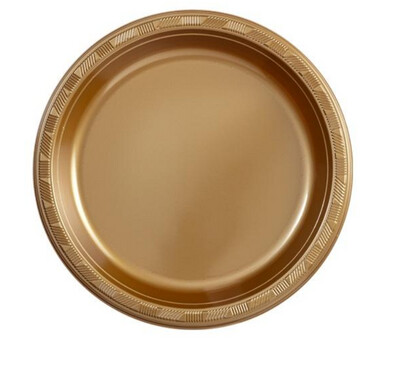 PLASTIC PLATES 10IN 50CT