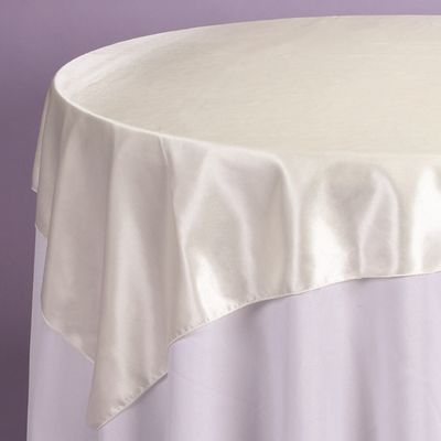 72" x 72"Satin Fabric Overlay, 1 PC/PACK