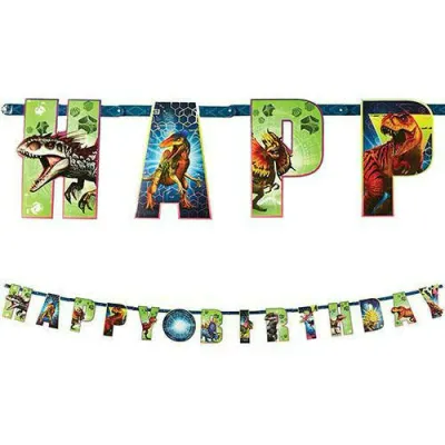 Jurassic world add an age banner kit