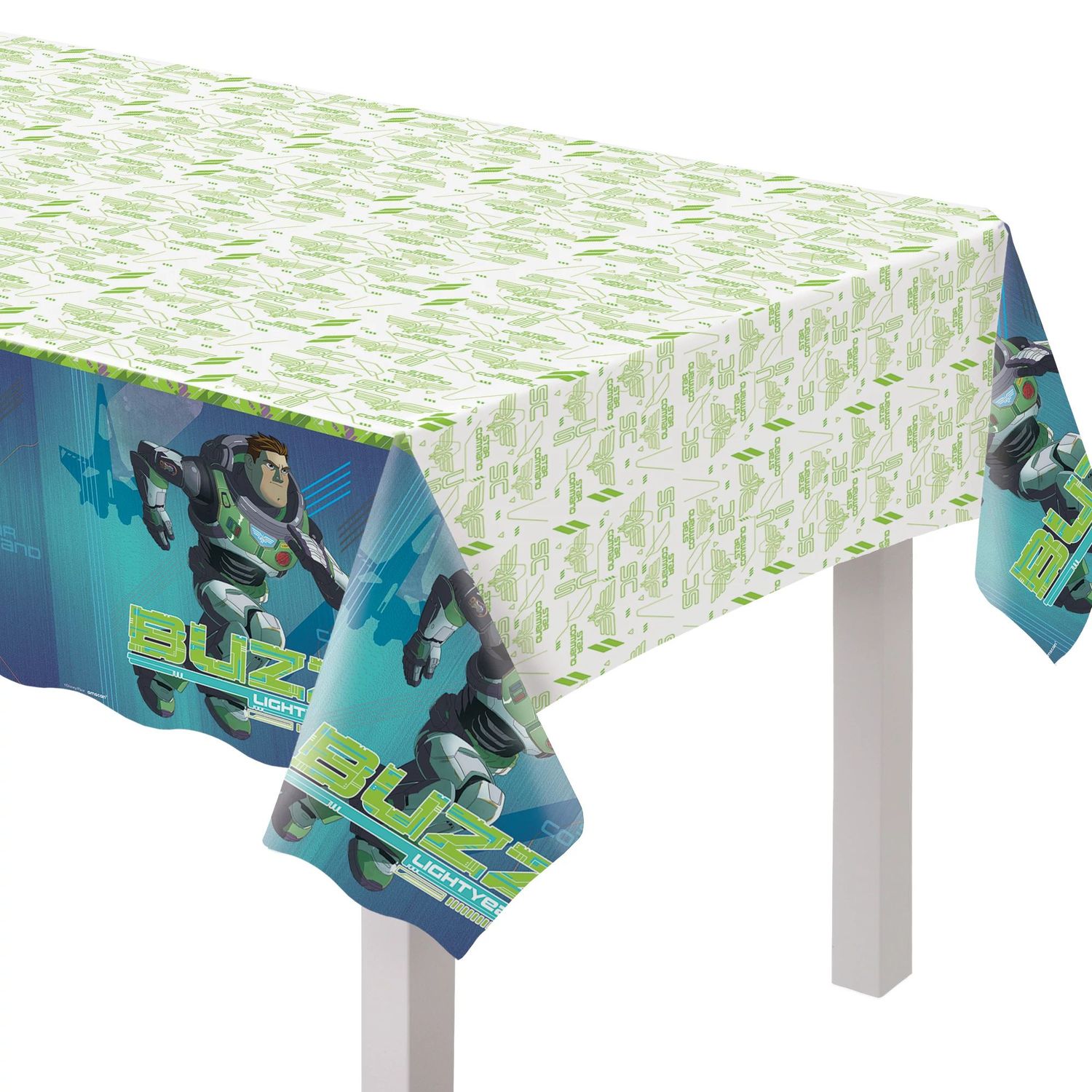 Lightyear plastic table cover 54” x 96”