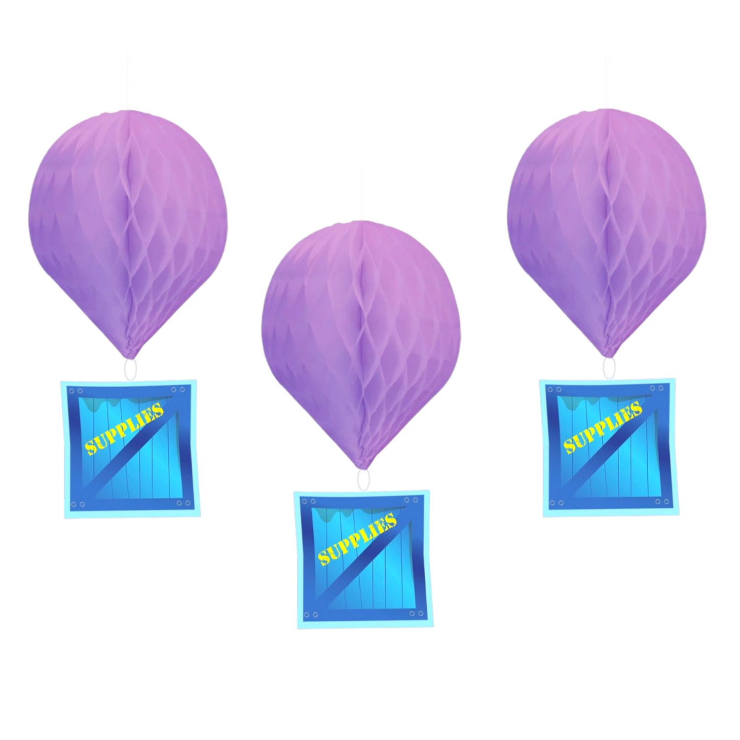 Battle royal honeycomb hanging decoration 3ct