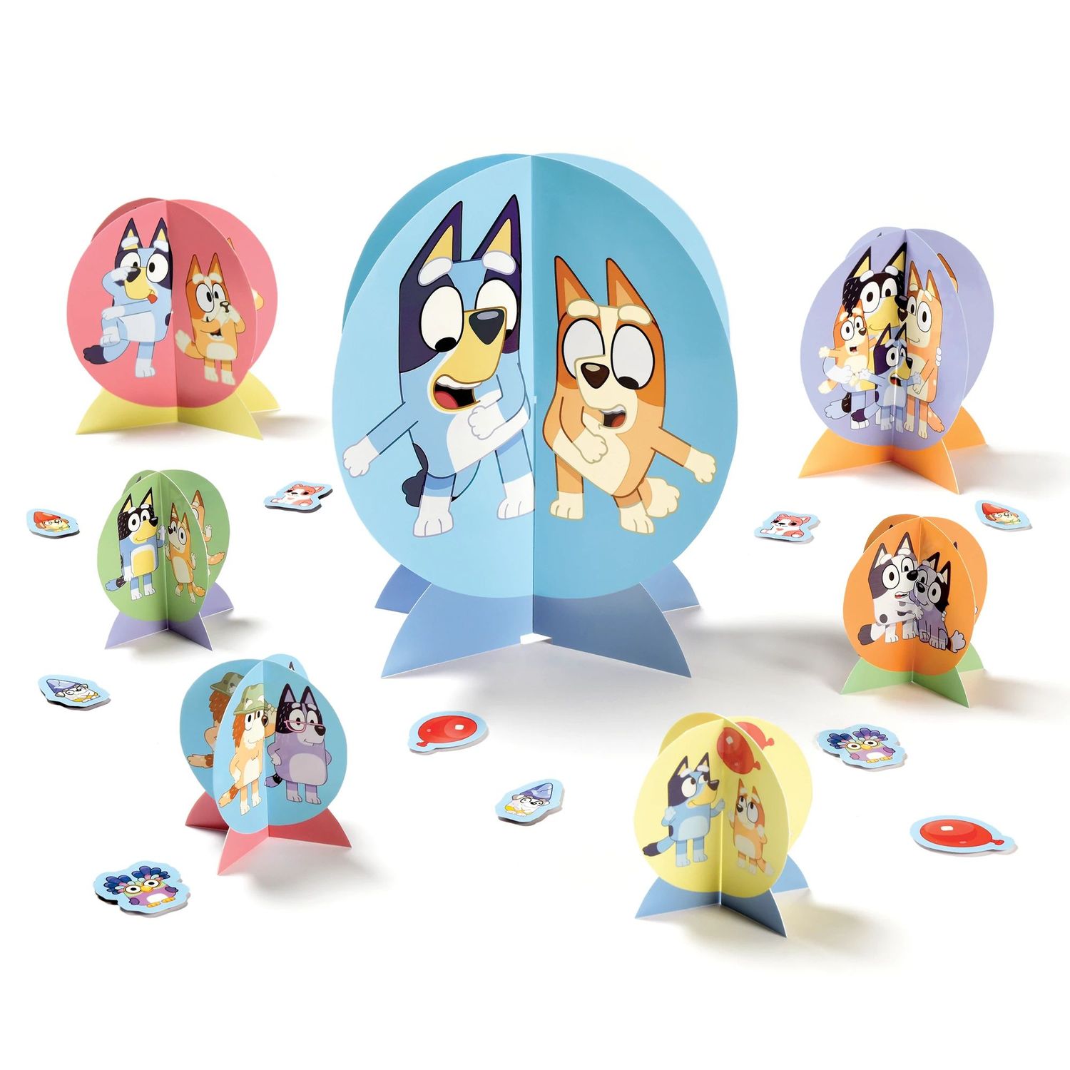 Bluey table decorations 27pcs