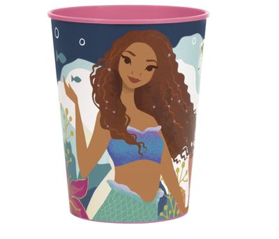 The Little Mermaid 16oz Plastic Stadium Cup