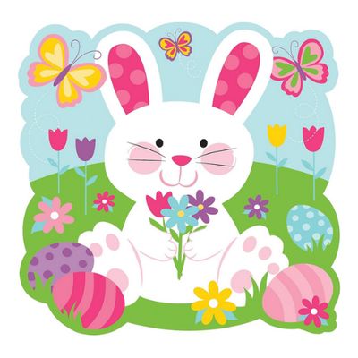 Easter Bunny Cutout – 10"