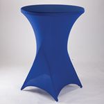 SPANDEX 31"Dx43"H RND COCKTAIL TABLE COVER,1PC/PACK