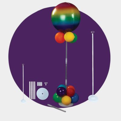 48" ADJUSTABLE BALLOON CENTERPIECE, 1 SET/PACK