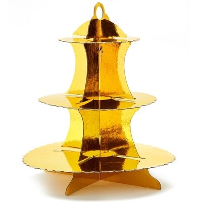 Display cupcakes and desserts in style with a 3-tier cupcake stand. Shop Party Razzle Baltimore for birthday, wedding, and pa