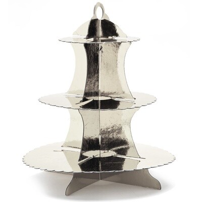 3 Tier Cupcake Treat Stand 12" x 14"