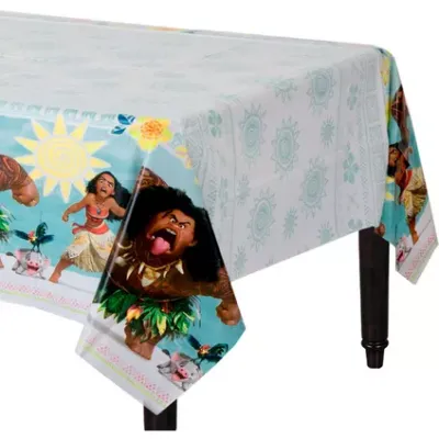 Disney Moana Plastic Table Cover 54" x 96"