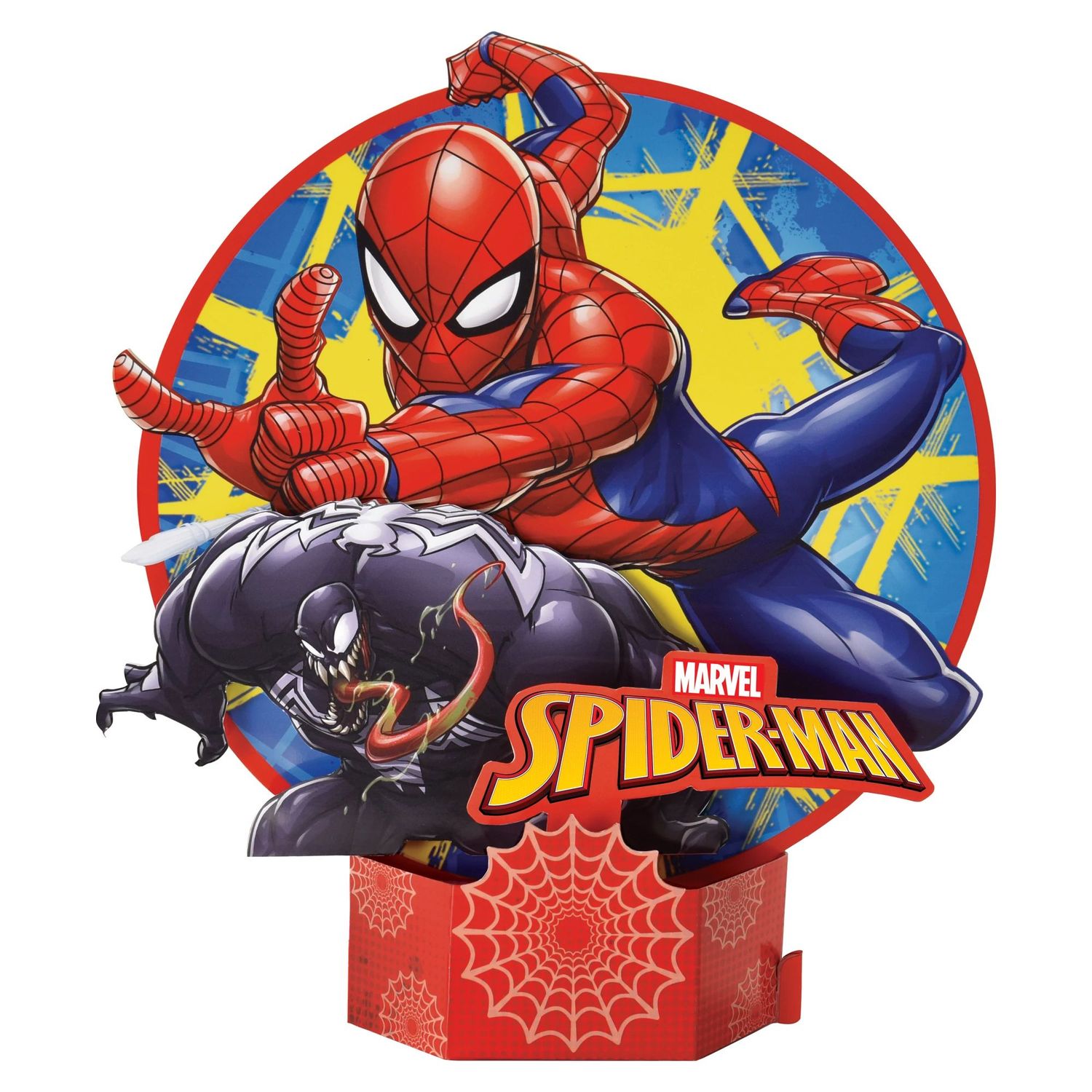Spider-Man Webbed Wonder Centerpiece, 10.5in