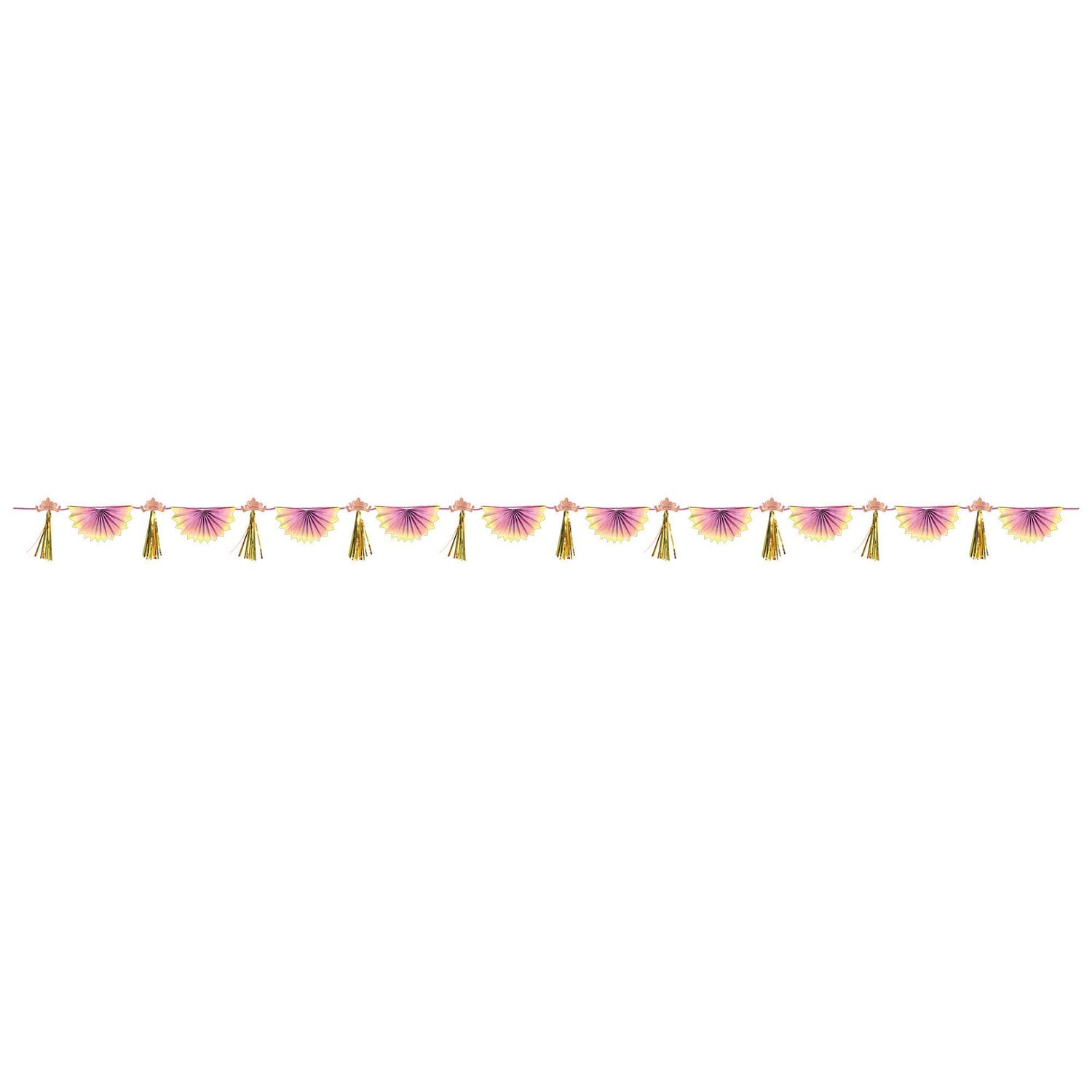 Disney Princess Foil Tassel Bunting Garland 6ft