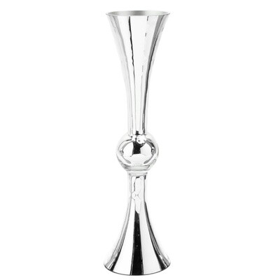 Double Sided Trumpet Glass Vase 24"