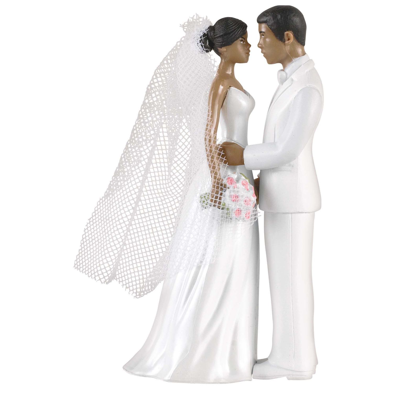Cake Topper African American Couple