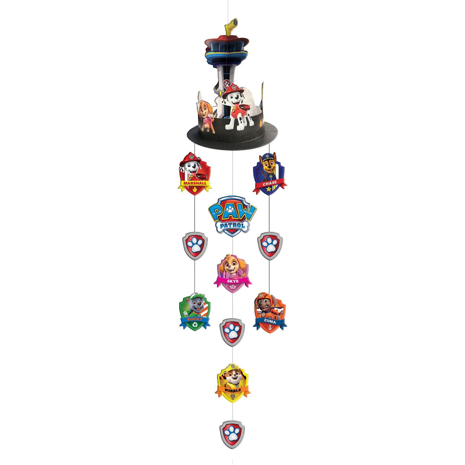 Paw Patrol Adventures 2-D Hanging String Decoration