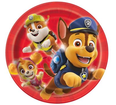 PAW Patrol Adventures 7"  Dessert Plates 8ct