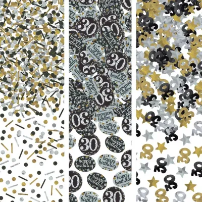 30th Birthday Confetti - Sparkling Celebration