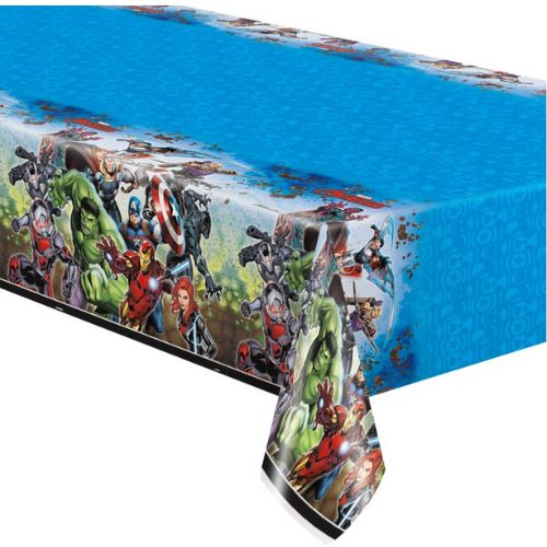 Marvel Powers Unite 54in x 96in Plastic Table Cover