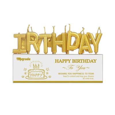 Happy Birthday Letter Candles Happy Birthday Letter Candles