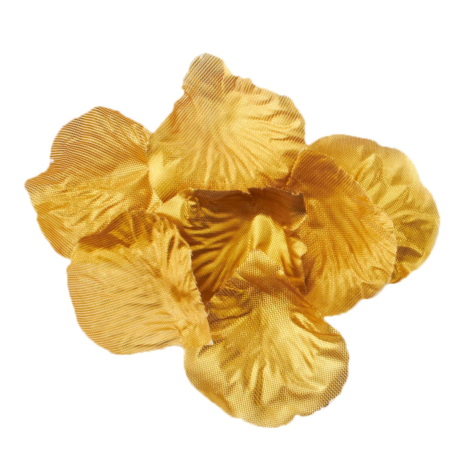 Silk Rose Petals 400pc/bag, Color: Gold