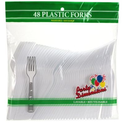 Plastic Forks 48 ct
