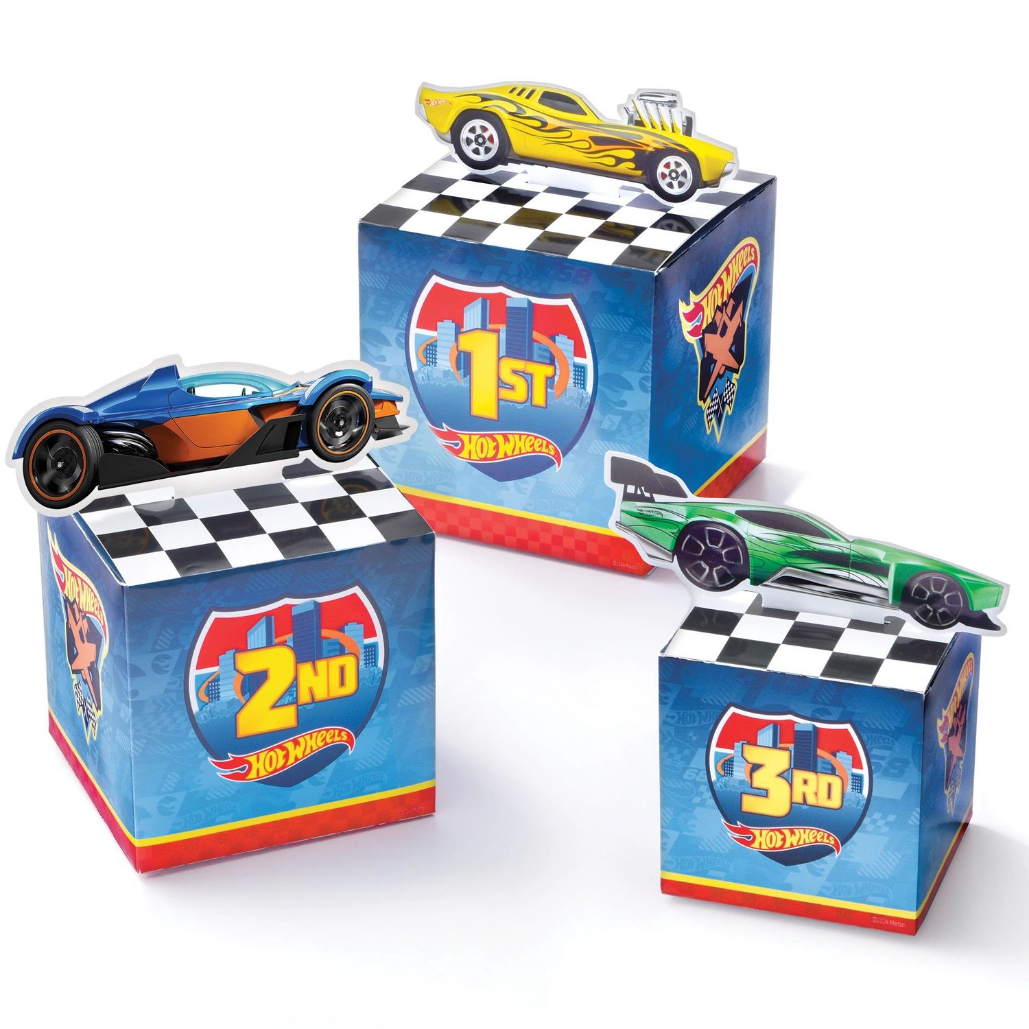 Hot Wheels Cardstock Table Decorating Kit, 3pc