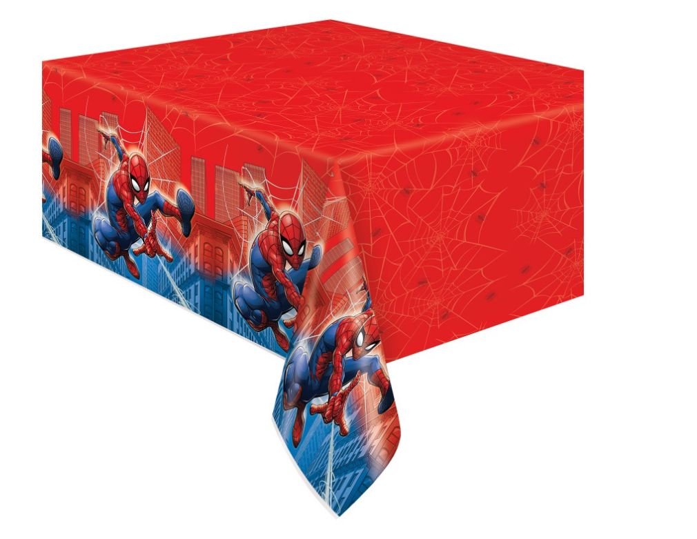 Spider-Man Rectangular Plastic Table Cover  54" x 84"