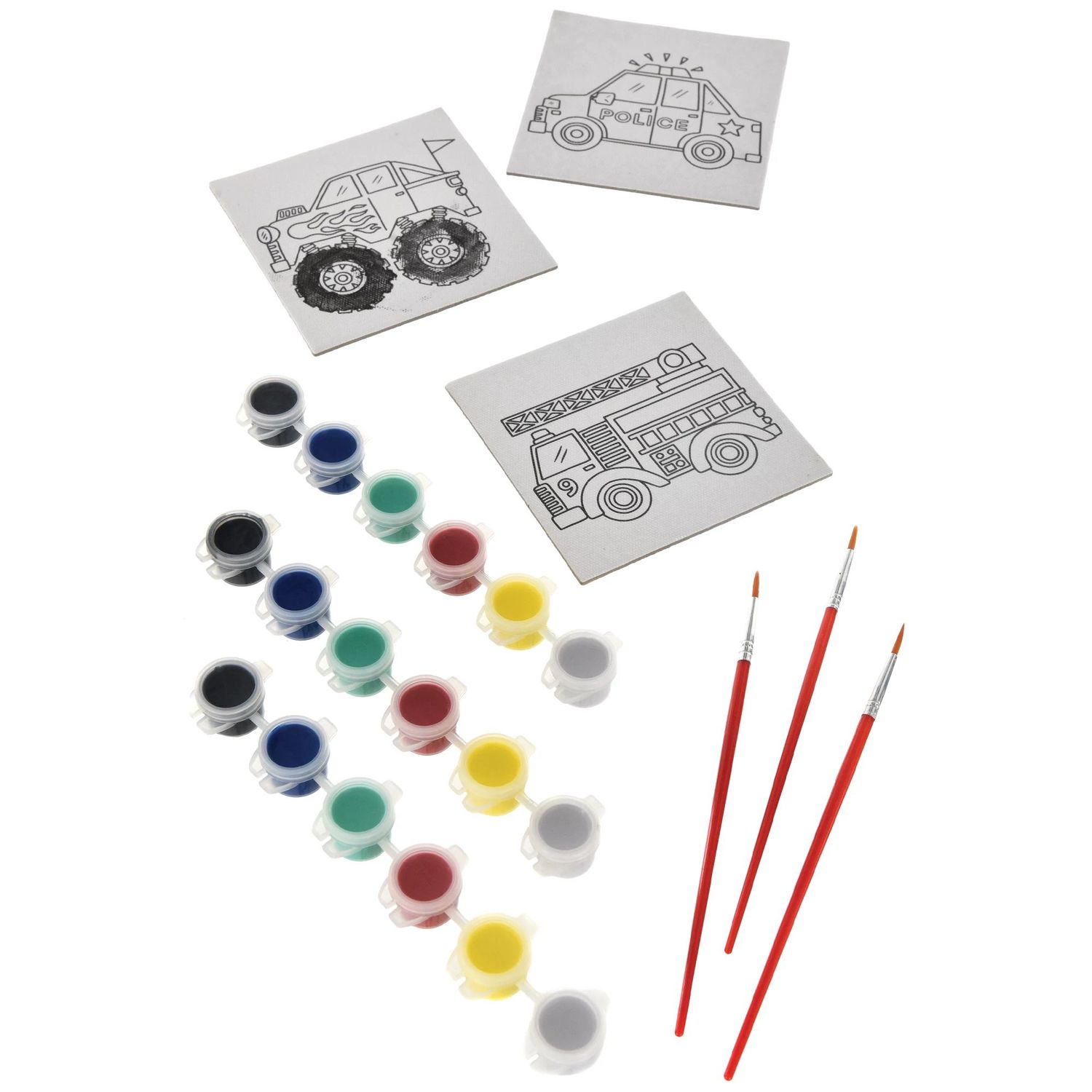 Paint Your Own Canvas Favor 8ct- Boy