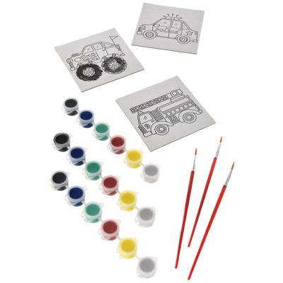 Paint Your Own Canvas Favor 8ct- Boy