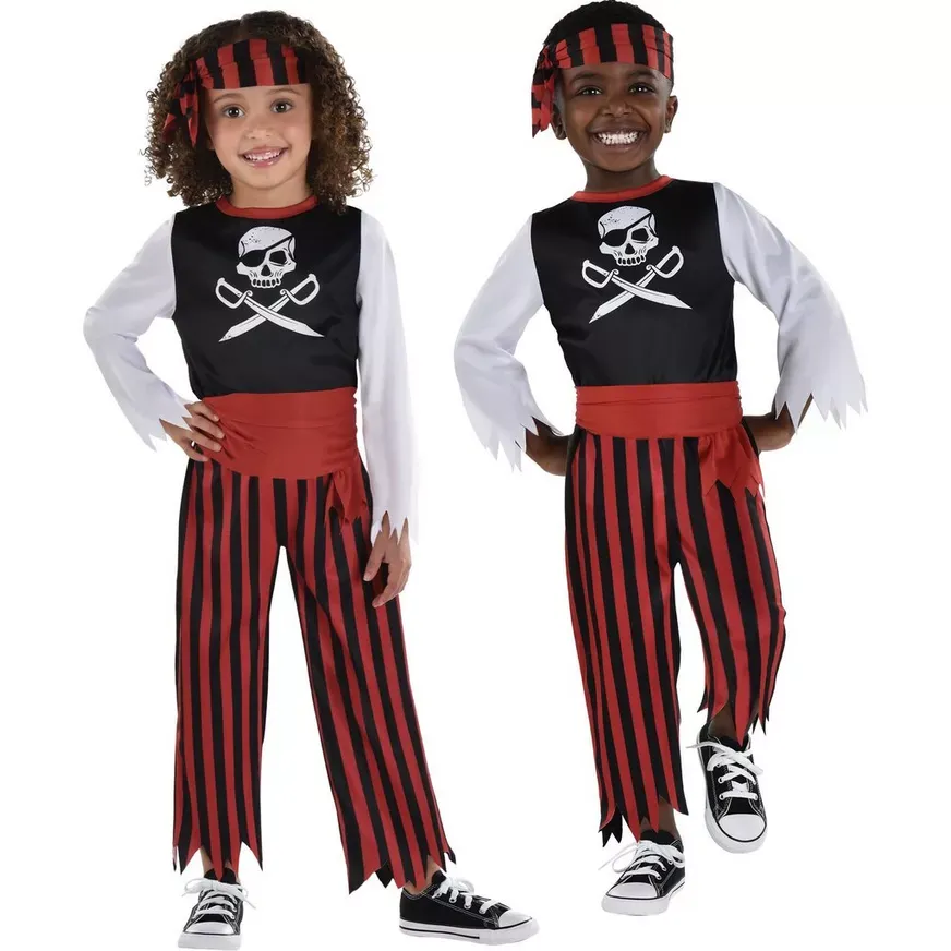 Kids' Pirate Shipmate Costume, SIZE CHECK: 3-4T