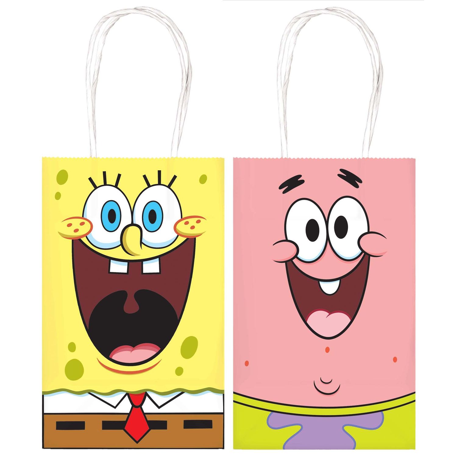 SpongeBob SquarePants Kraft Bags, 8ct