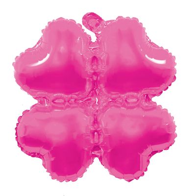 18" CLOVER SHAPE FOIL BALLOONS, 25 PCS/PACK